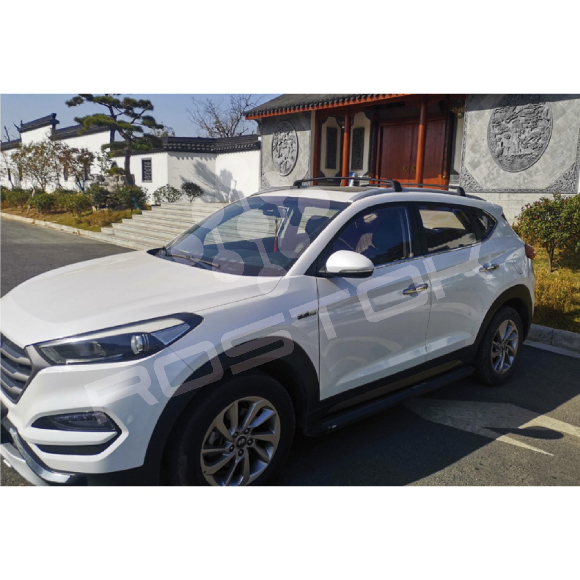 Barra De Techo Hyundai Santa Fe 2016+